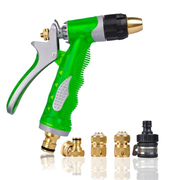 PER 10m编织式软管洗车水枪 绿色(用于冲洗车