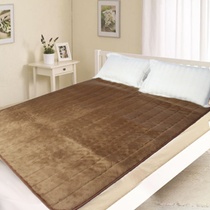 唛乐斯热垫发热垫 暖垫保暖垫 保温垫 榻榻米 地铺睡垫 床褥 地暖垫(棕色 1.8米（180*200CM）)